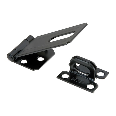 National Hardware National Hardware Black Steel 3-1/4 in. L Safety Hasp 1 pk N305-953